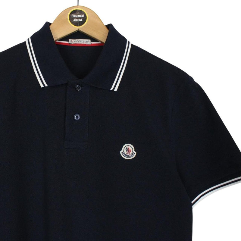 Moncler Maglia Manica Corta Polo Shirt Small – Freshmans Archive