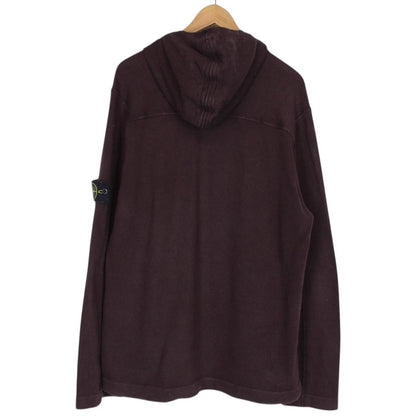 Stone Island AW 2008 Brown Cotton Hoodie Jumper