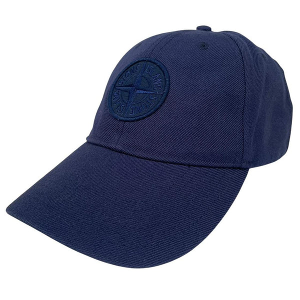 Stone Island AW 2015 Navy Blue Compass Logo Baseball Cap
