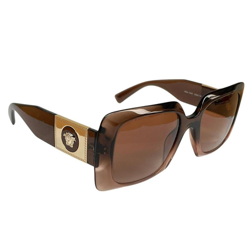 Versace Brown 4405 Chunky Square Sunglasses