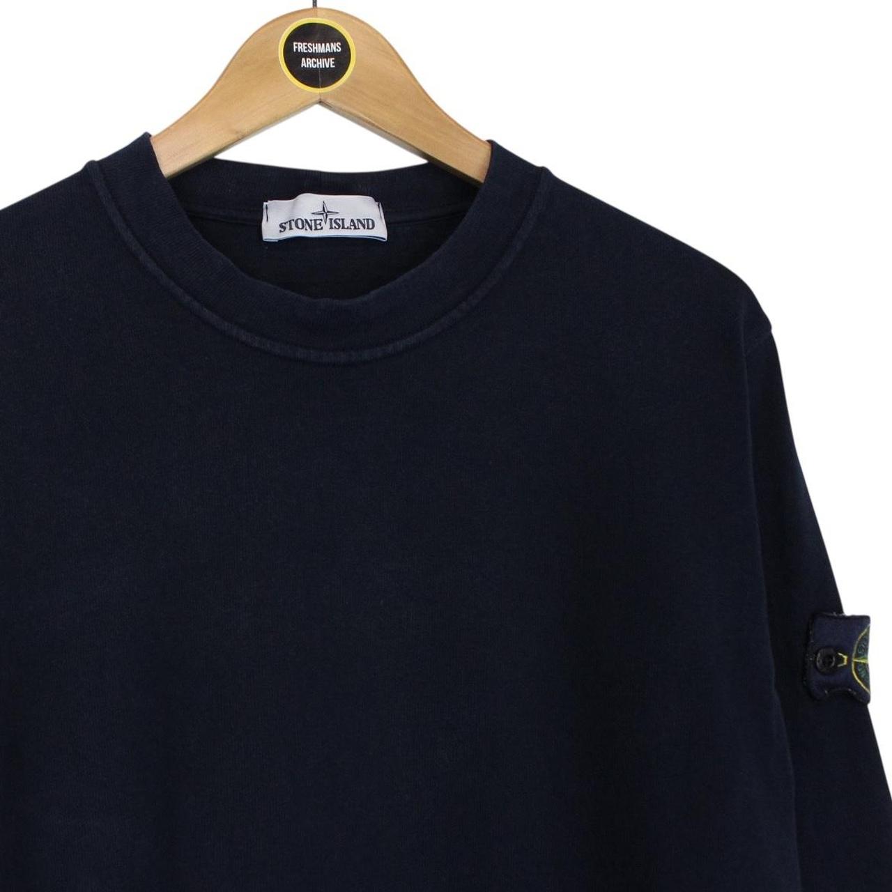 Stone Island AW 2014 Navy Blue Cotton Sweatshirt Jumper