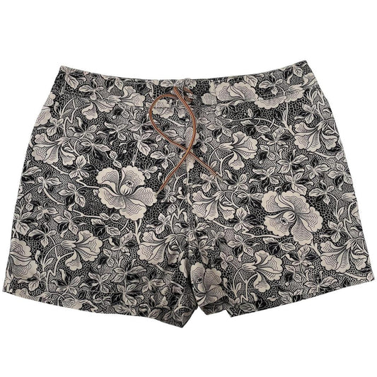 Paul Smith multicoloured floral swim shorts cotton blend with vibrant print and logo details.