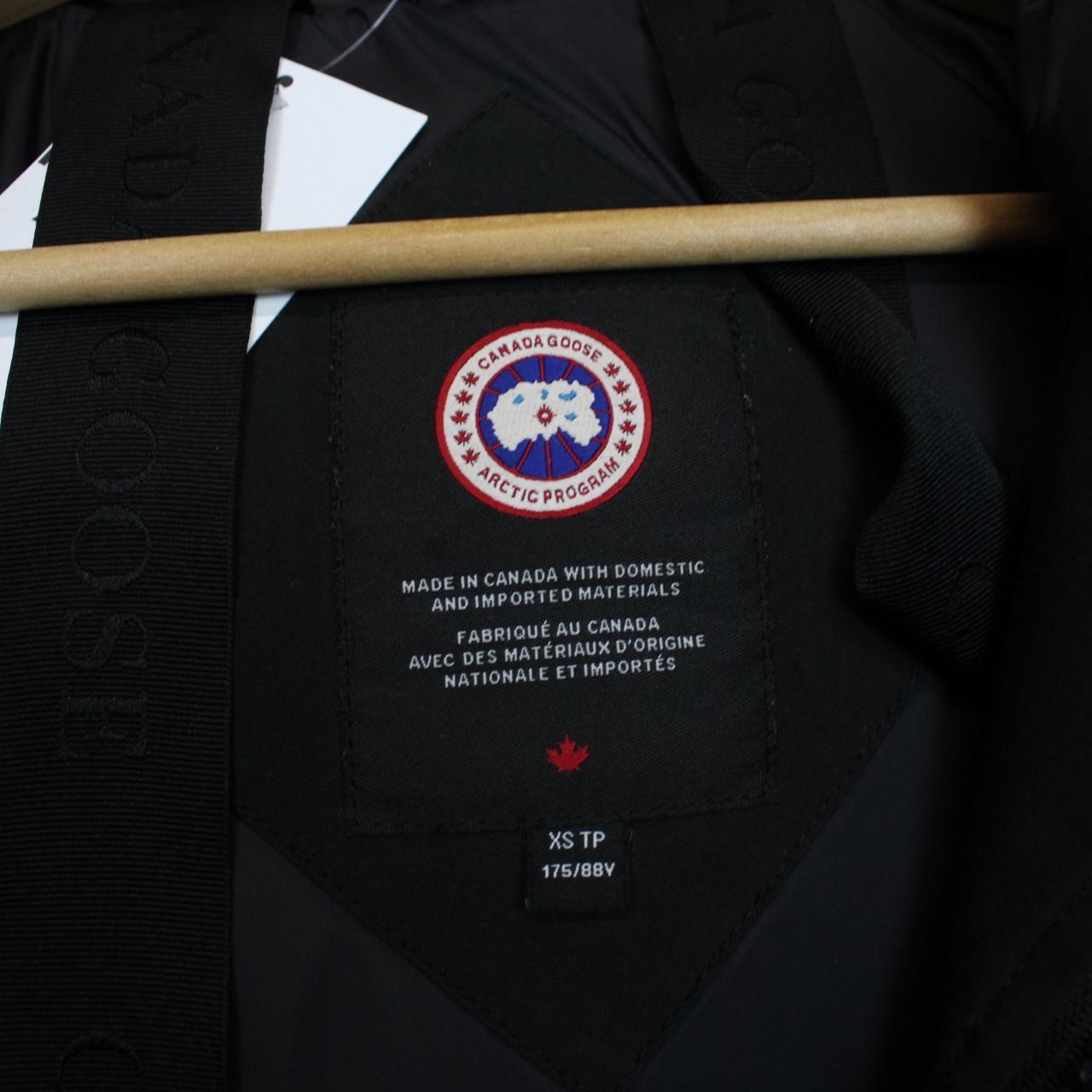 Canada Goose Black Macmillan Parka Down Jacket