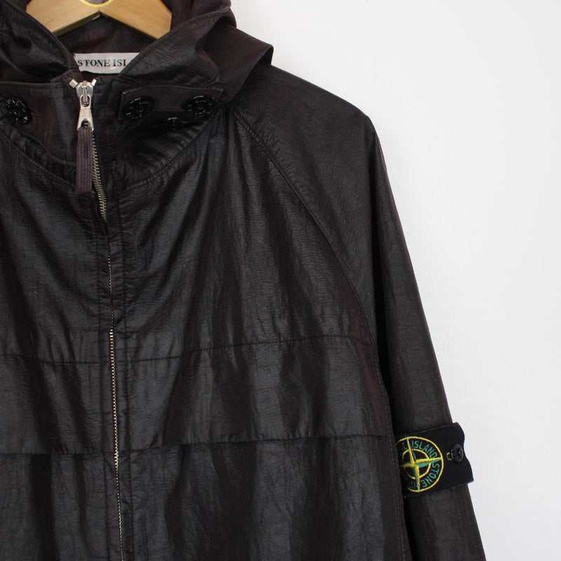 Vintage Stone Island AW 2000 Brown Shimmer Spalmultra Jacket