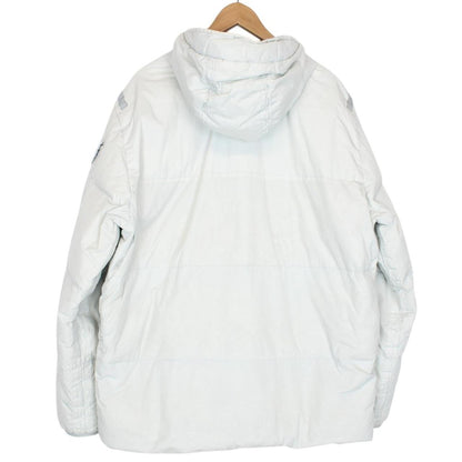 Stone Island AW 2022 Pale Blue Garment Dyed Crinkle Reps R-NY Down Puffer Jacket