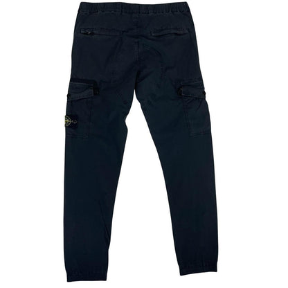 Stone Island SS 2018 Black RE-T Fit Cargo Trousers