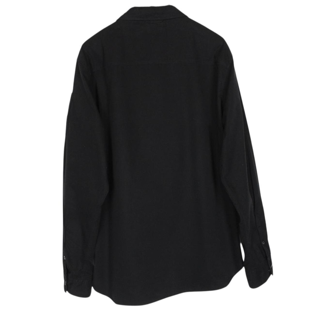 CP Company Black Full Zip Cotton Lens Overshirt Jacket