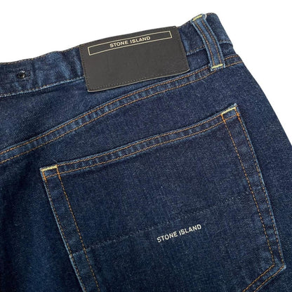 Vintage Stone Island AW 2004 Blue Straight Leg Fit Denim Jeans