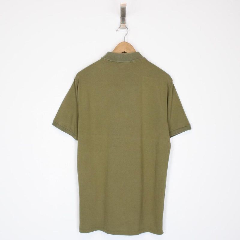 Stone Island SS 2017 Green Short Sleeve Compass Polo Shirt