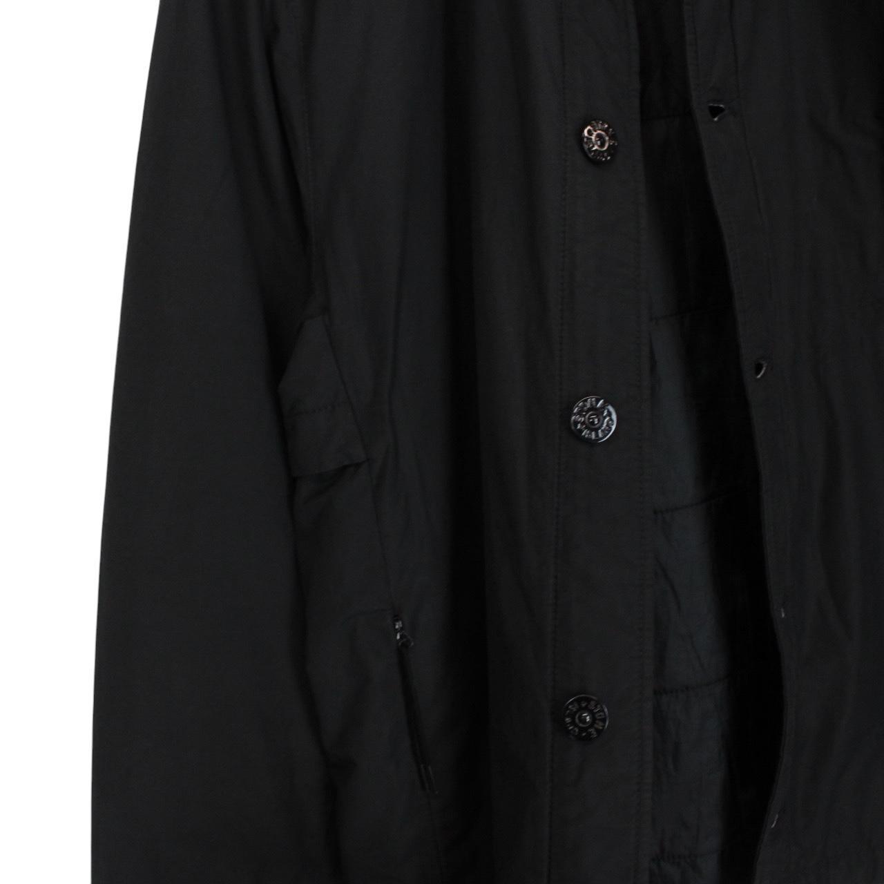 Stone Island AW 2021 Black Primaloft Nylon Coach Jacket