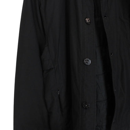 Stone Island AW 2021 Black Primaloft Nylon Coach Jacket