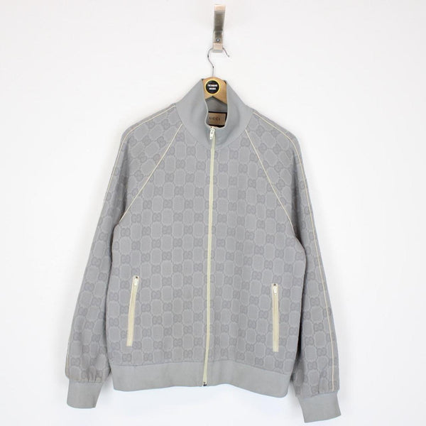 Gucci GG Jacquard Monogram Track Jacket Large – Freshmans Archive