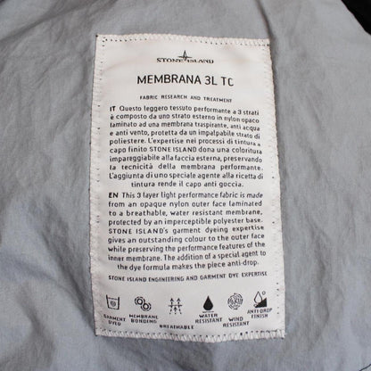 Stone Island SS 2022 Membrana 3L TC Navy Blue Vest Jacket