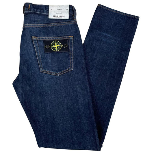Stone Island AW 2012 Navy Blue RE-T Fit Denim Jeans