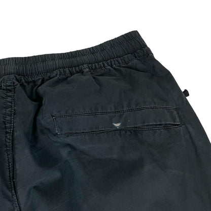 Stone Island SS 2021 Black RE-T Fit Cargo Trousers