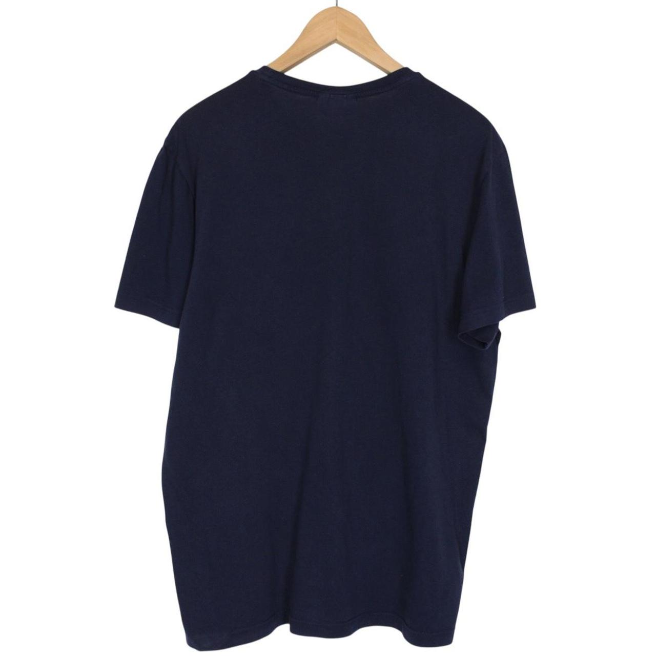 Lacoste Navy Blue Cotton Short Sleeve T-Shirt