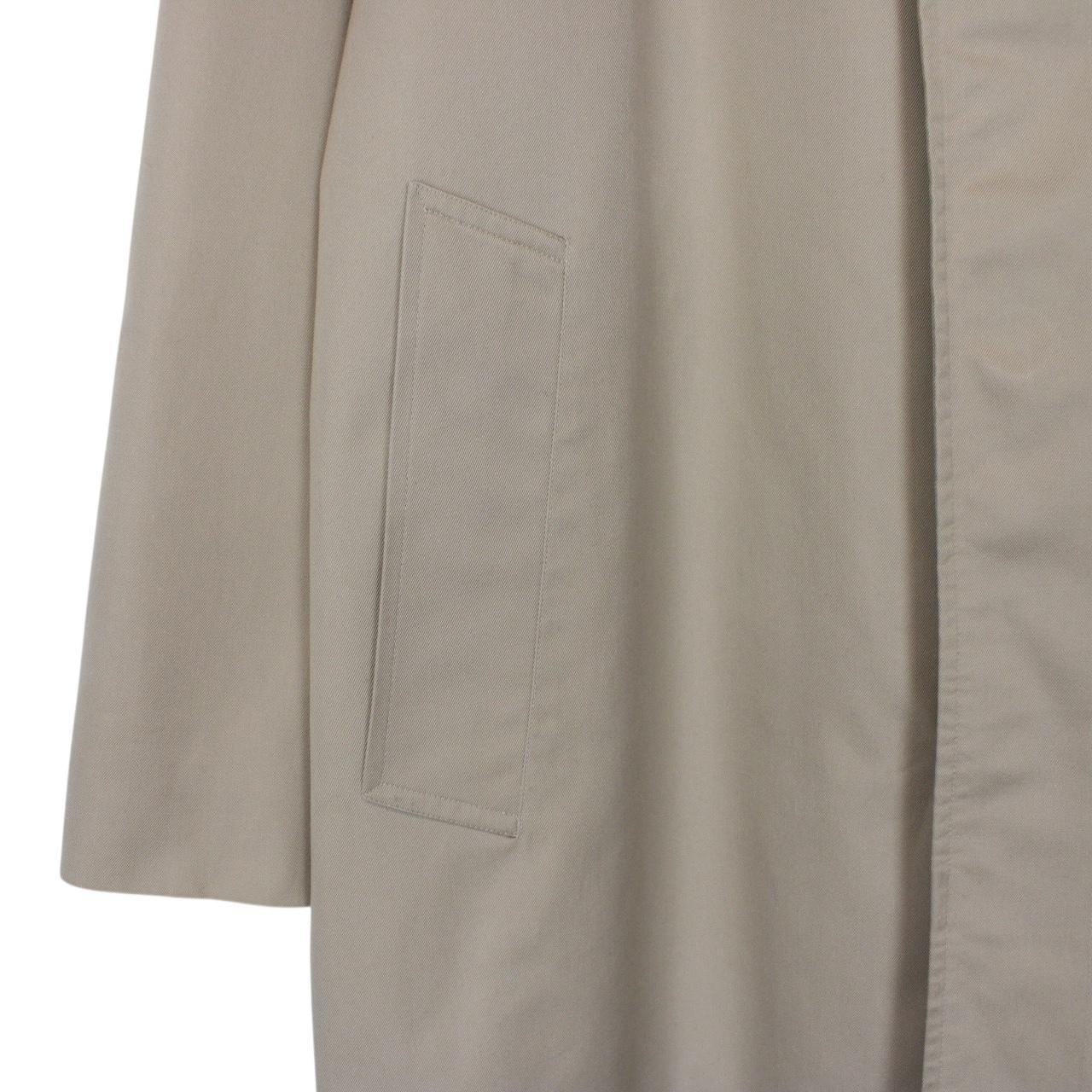 Vintage 90s Burberry Tan Brown Single Breasted Trench Coat