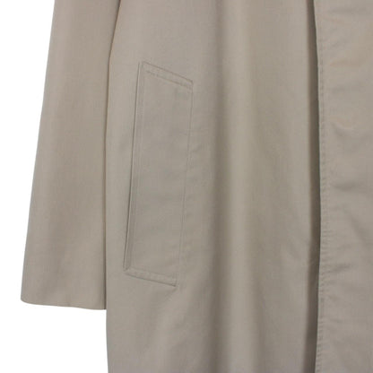 Vintage 90s Burberry Tan Brown Single Breasted Trench Coat