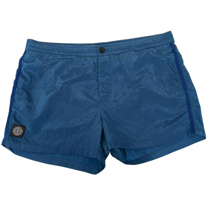 Stone Island SS 2011 Blue Nylon Metal Swim Shorts