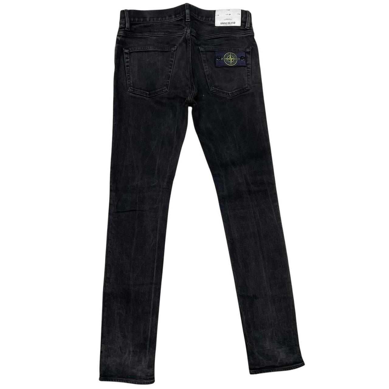 Stone Island AW 2016 Black Skinny Fit Denim Jeans