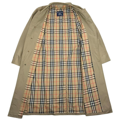Vintage 90s Burberry Tan Brown Single Breasted Trench Coat