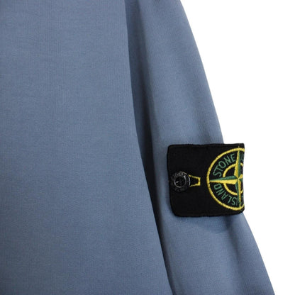 Stone Island SS 2013 Blue Cotton Full Zip Hoodie Jumper