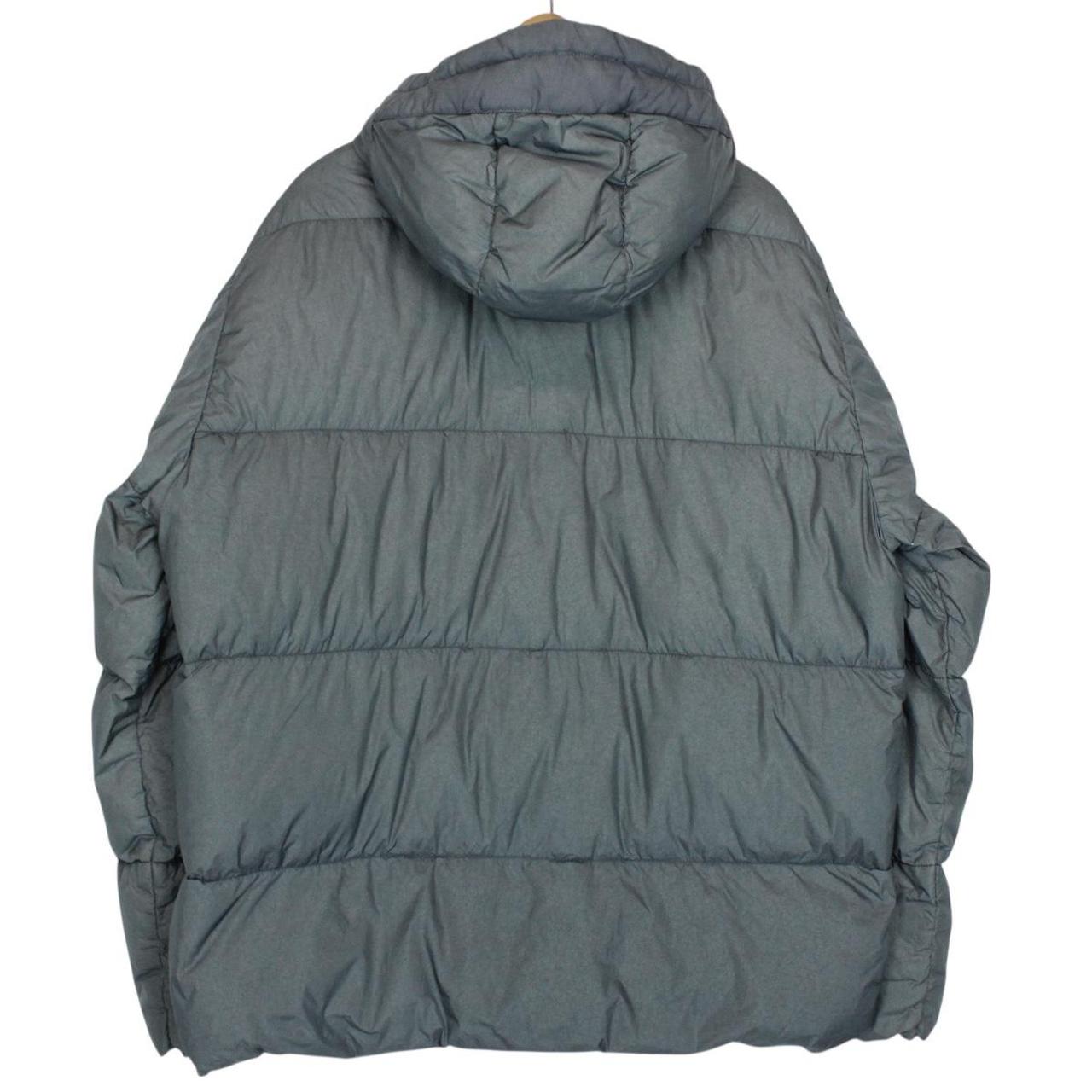 Stone Island AW 2017 Green Garment Dyed Crinkle Reps NY Down Jacket