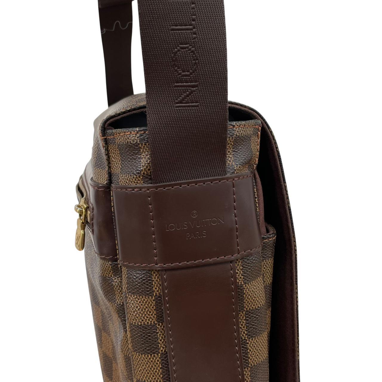 Louis Vuitton Brown Bastille Damier Ebene Canvas Shoulder Bag