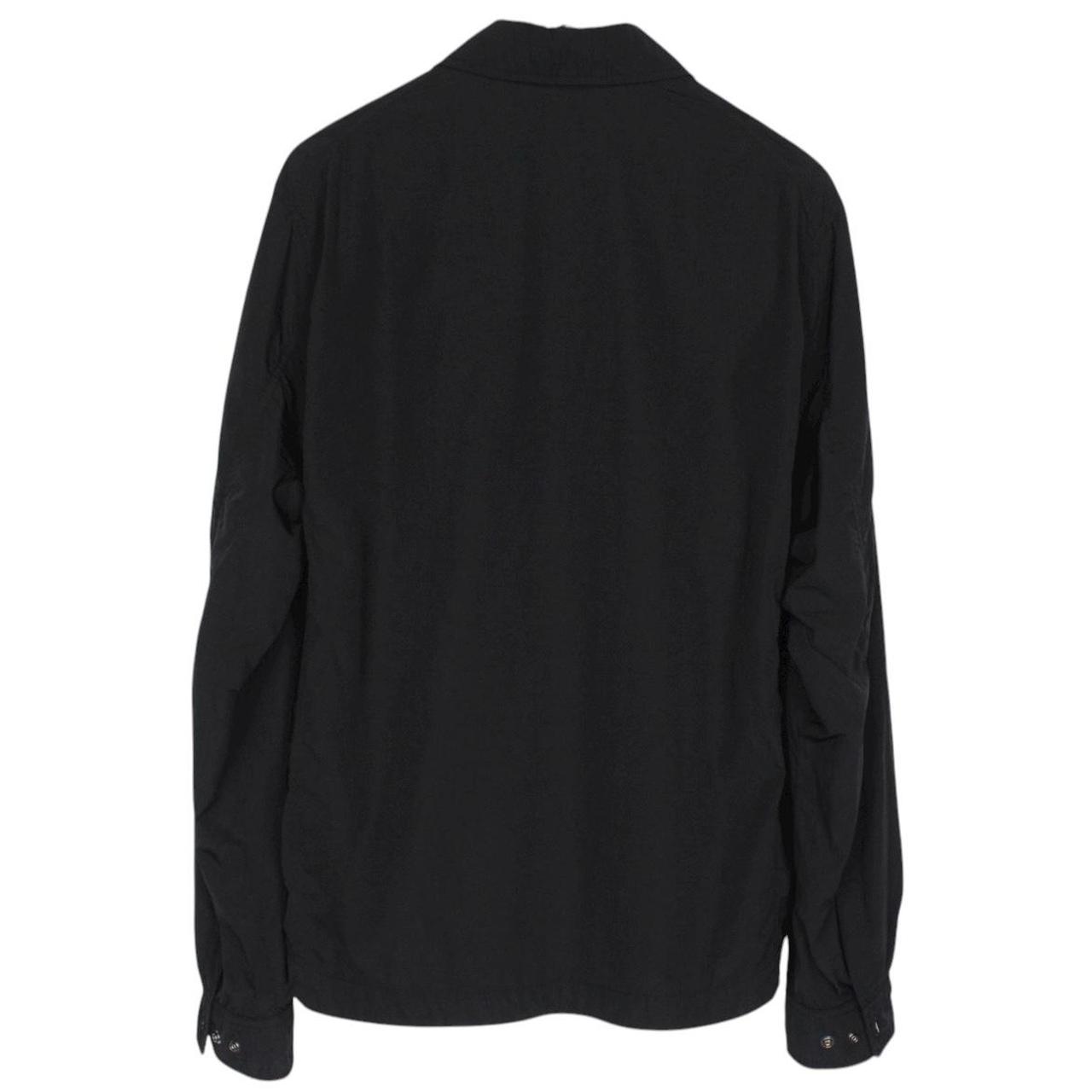 CP Company Black Chrome-R Nylon Full Zip Lens Overshirt Jacket