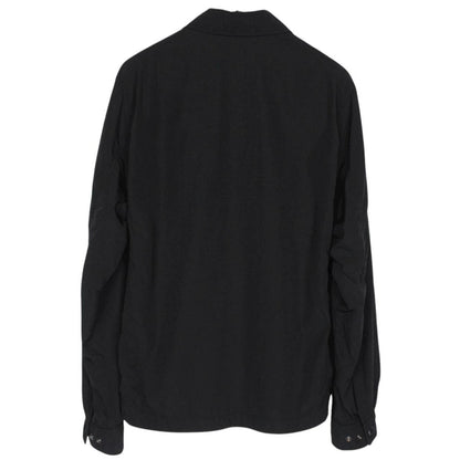 CP Company Black Chrome-R Nylon Full Zip Lens Overshirt Jacket