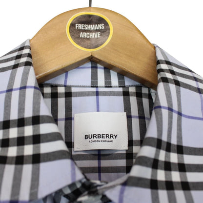 Burberry London Light Blue Nova Check Long Sleeve Shirt