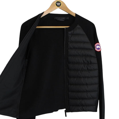 Canada Goose Black Hybridge Lightweight Packable Wool/Nylon Down Jacket