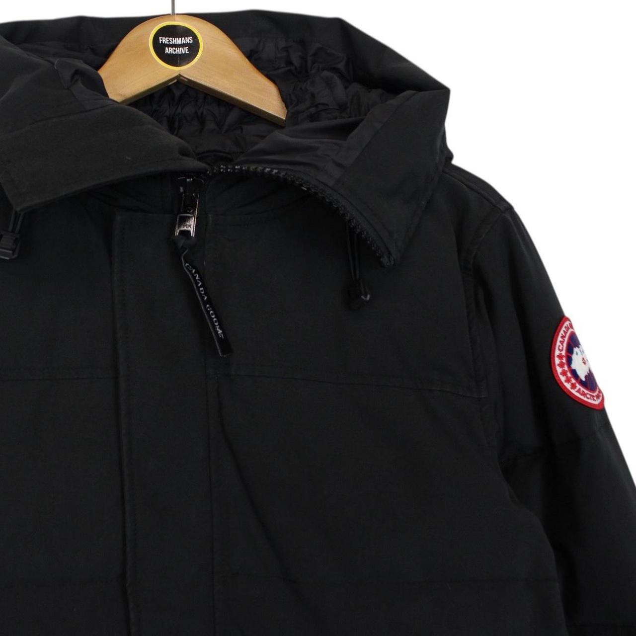 Canada Goose Black Macmillan Parka Down Jacket