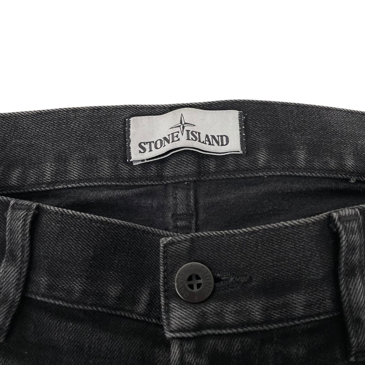 Stone Island AW 2016 Black Skinny Fit Denim Jeans
