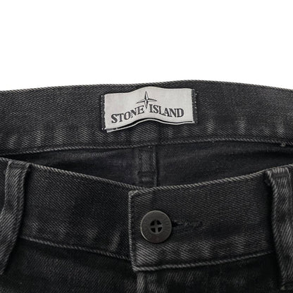 Stone Island AW 2016 Black Skinny Fit Denim Jeans