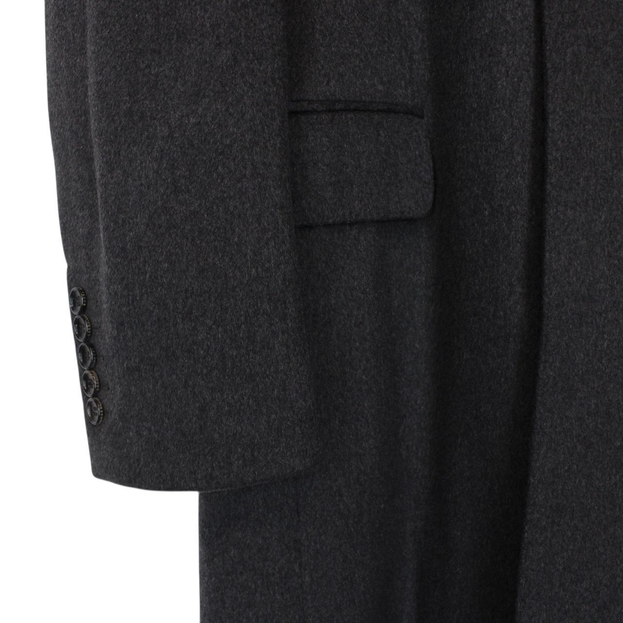 Gucci Dark Grey Wool Overcoat