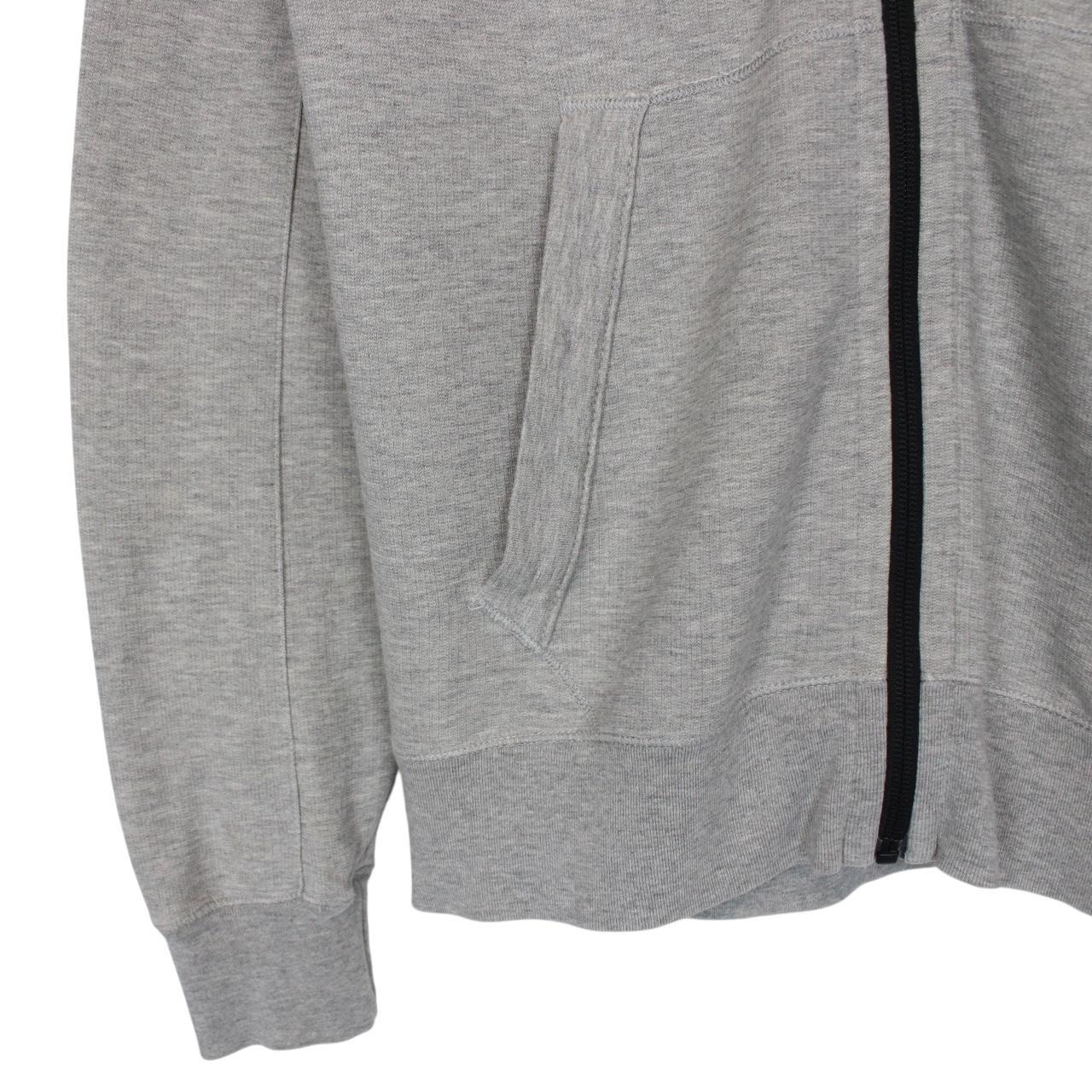 CP Company Grey Full Zip Lens Cotton Hoodie Jumper