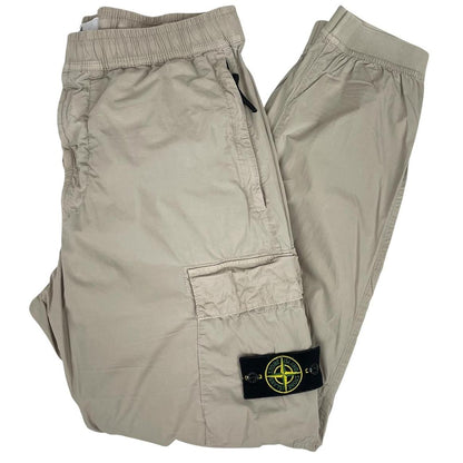 Stone Island Beige RE-T Fit Cargo Trousers