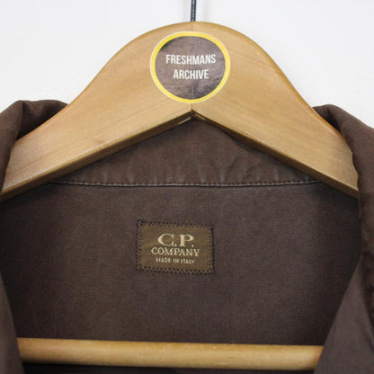 Vintage CP Company SS 1993 Brown Cotton Multi Pocket Field Jacket