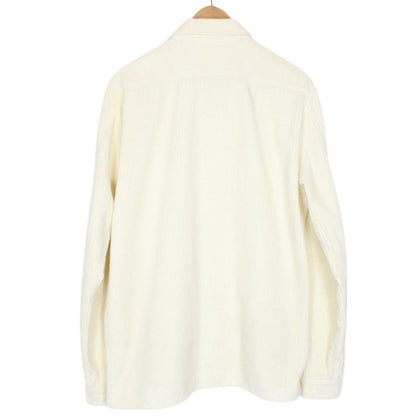 Stone Island AW 2020 Cream Long Sleeve Jumbo Corduroy Shirt