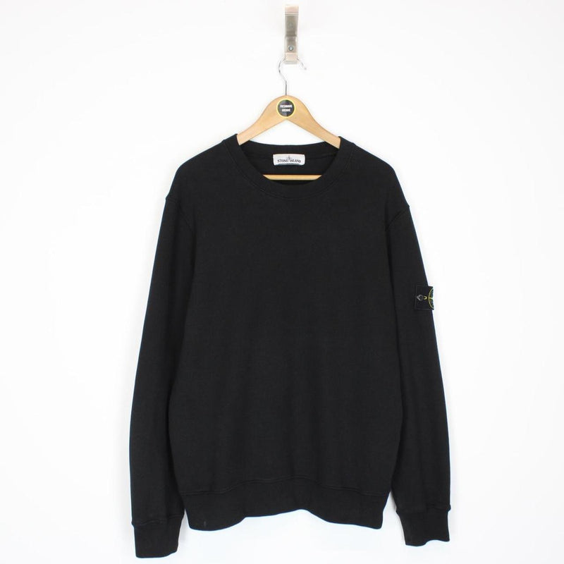 Stone Island AW 2020 Black Cotton Sweatshirt Jumper