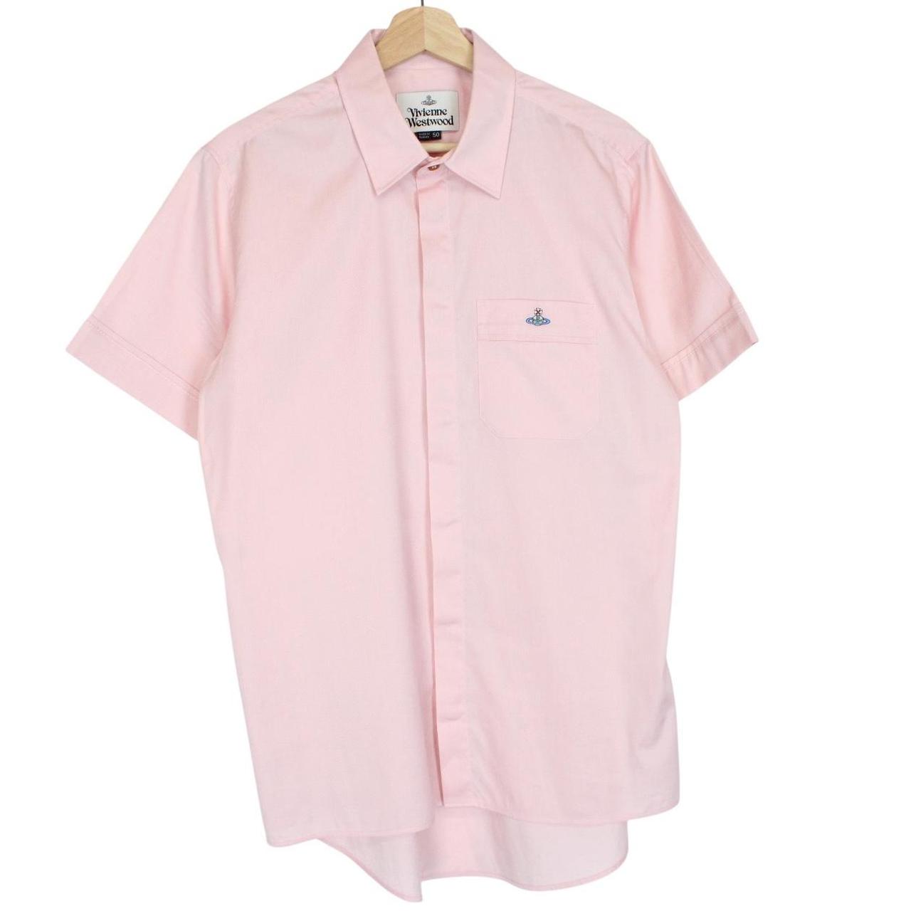 Vivienne Westwood Pink Short Sleeve Orb Cotton Shirt