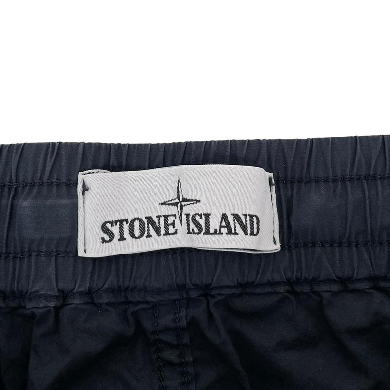 Stone Island SS 2020 Navy Blue RE-T Fit Cargo Trousers