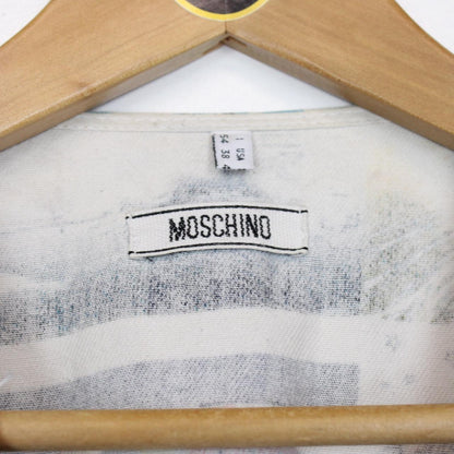 Vintage 90s Moschino Multicoloured Opposites Ying Yang Vest Jacket