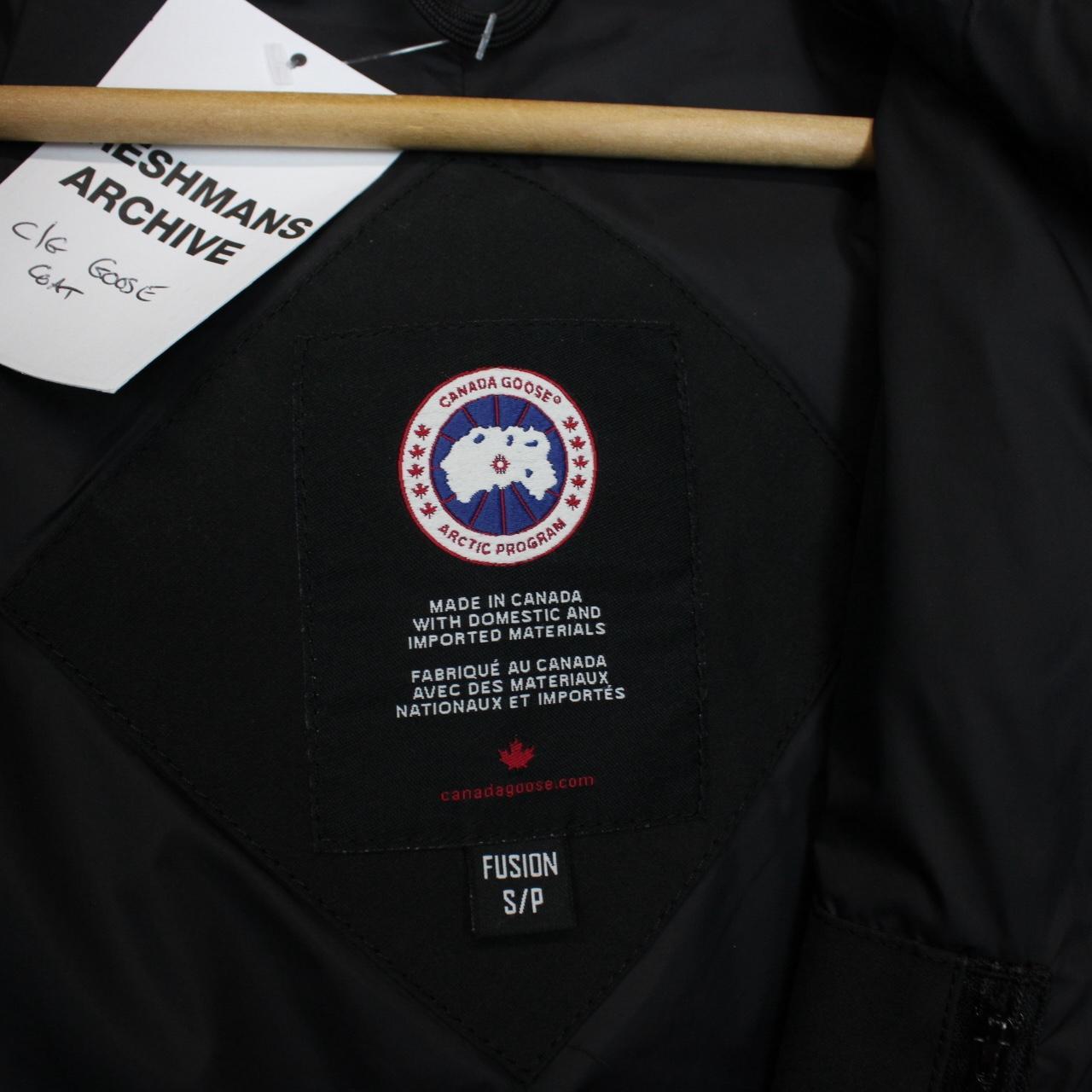 Canada Goose Black Macmillan Parka Down Jacket