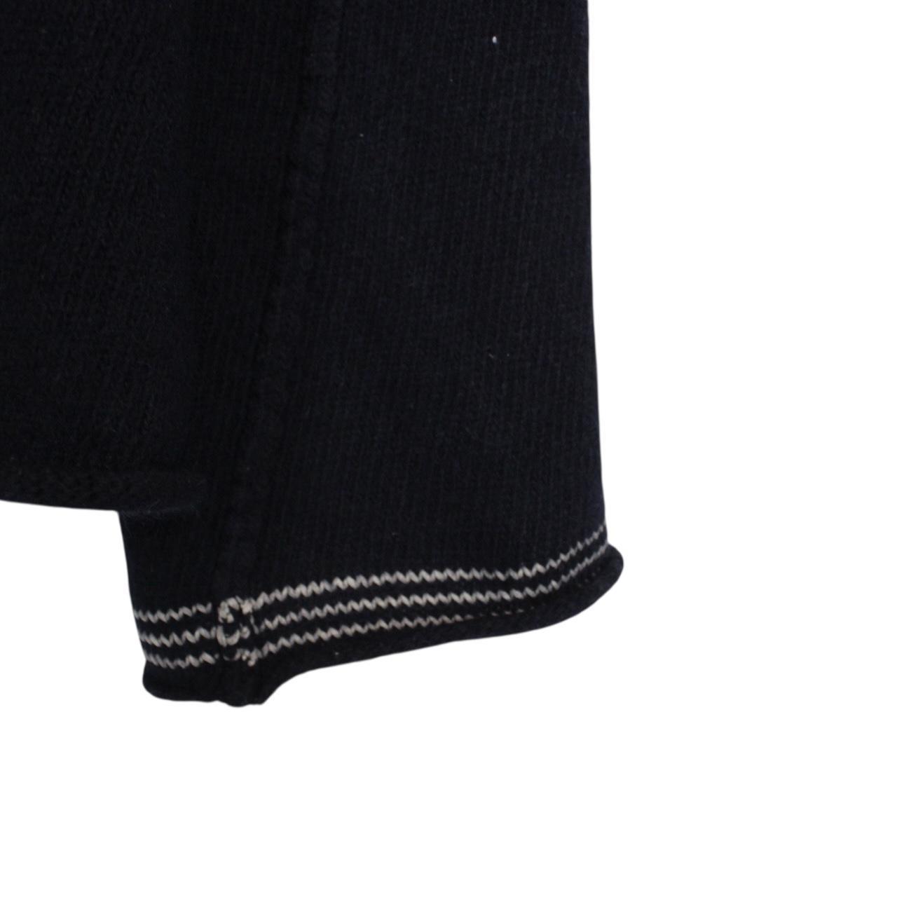 Vintage Stone Island AW 2005 Navy Blue Wool Knit Jumper