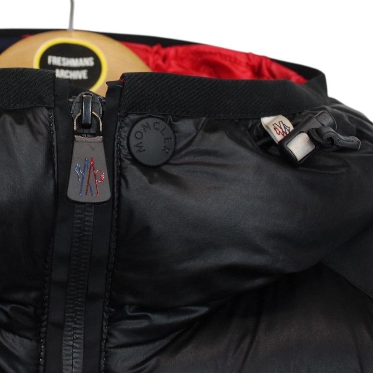 Moncler Grenoble Hintertux Black Full Zip Down Hooded Jacket