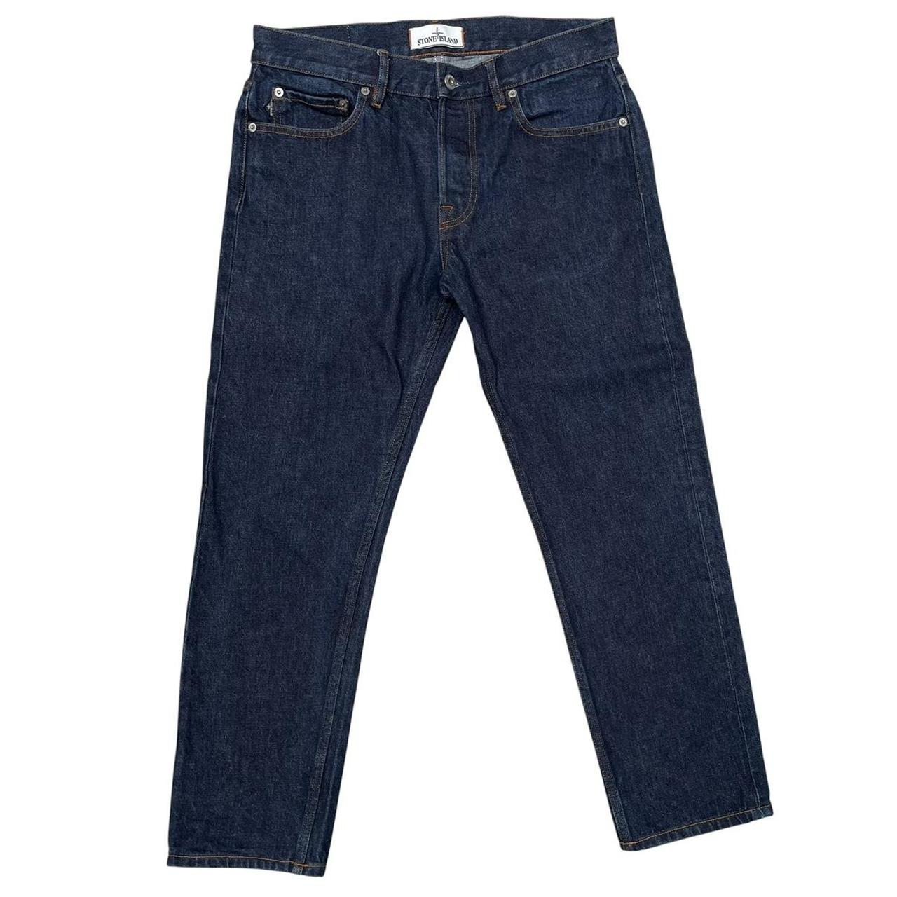 Stone Island AW 2018 Navy Blue RE-T Fit Denim Jeans