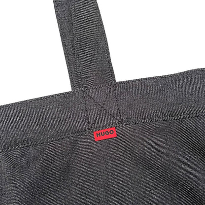 Hugo Boss Dark Grey Erik D Duck Tote Bag