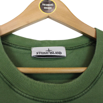 Stone Island AW 2020 Green Cotton Sweatshirt Jumper